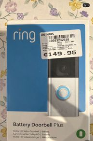 New Ring doorbell
