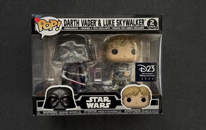 Funko Pop! Star Wars Darth Vader & Luke Skywalker