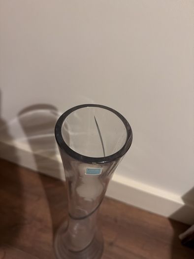 Large Louise Kennedy for Tipperary Crystal 'Spindle Tree' Vase (24 Inch)