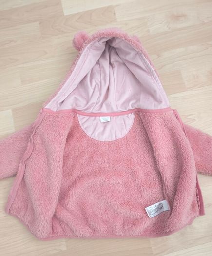 Baby girl zip up top