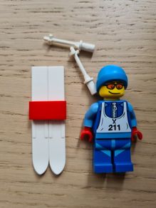 lego skier collectible series 2