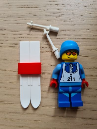 lego skier collectible series 2