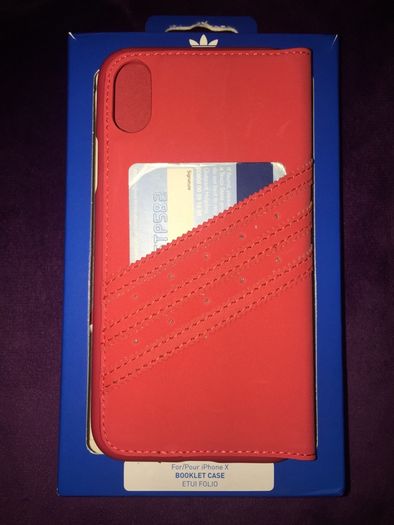 iphone X XS booklet case adidas originals