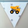 Eco-Friendly Personalised Cotton Bunting Made to Order Image 9