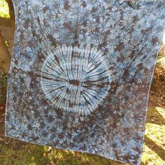 Batik style Fabric panel
