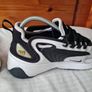 2019 nike zm air Size 5.5 eu 39 black/white In excellent condition Image 7