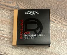L'Oreal Paris Foundation Infallible Fresh Wear Cushion Foundation Up To 24Hr Wear Korean Beauty inspired Shade 140