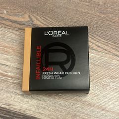 L'Oreal Paris Foundation Infallible Fresh Wear Cushion Foundation Up To 24Hr Wear Korean Beauty inspired Shade 140