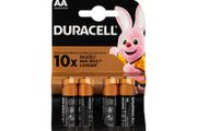 New 4x Duracell Plus Alkaline Battery AA 1.5v 4 Pieces Power MN 1500 LR6 R6 #946