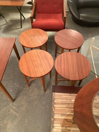Poul Hundevad Nest of Five Tables - Warehouse and Showroom Ooen Sat 18th April 12 till 4pm Eircode R95T227