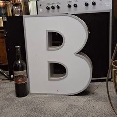Large letter B