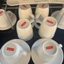 Bodum Tea & Coffee Set With Storage stacking stand & extras.  White.  Danish Brand In Excellent Condition. Image 7