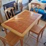 Vintage style dining table - no chairs Image 4