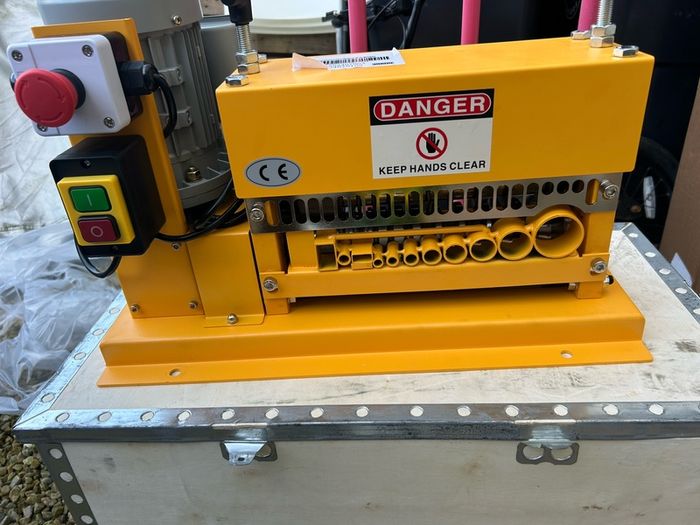 Scrap Cable Stripping Machine 1mm-38mm 10 Blades Wire Stripper Recycling Copper Cable Stripper