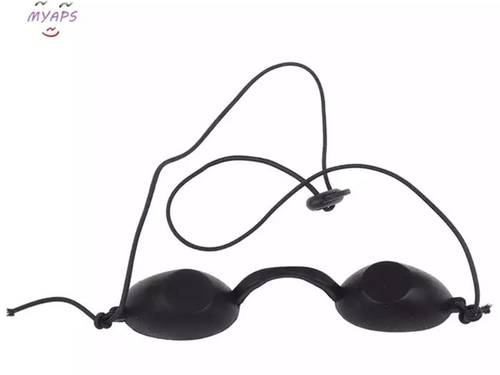 Black Glasses Eye Lights, Laser Eye Masks for IPL Beauty For Patients With Lights