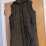 Marc Angelo Long Padded Gilet With A Hood. S. Large - 16. Image 2