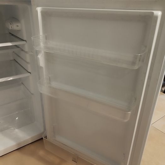 White under-counter fridge