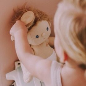 Dinkum dolls pinewood hair brush