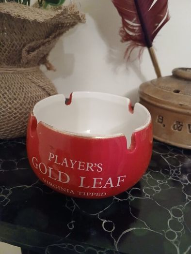 Arklow Gold Leaf Ashtray