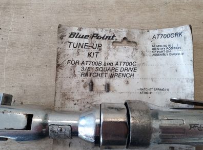 Blue Point 3/8 air ratchet and repair kit