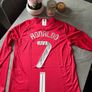 Manchester United 2008 Champions League Final Ronaldo#7 long Image 3