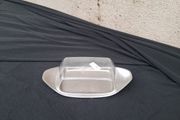 Plastic and metal butter dish postage possible