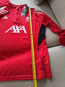 Liverpool FC Adidas a quarter zip training top