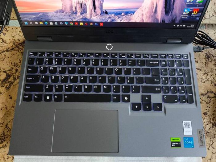 Gaming Laptop Lenovo Loq i5 12450hx 8/12 RTX4050 6gb 105w 16gb Ddr5 512GB Nvme 15.6" 144hz 1080p 300nits 100% sRGB Win11 Warranty Receipt