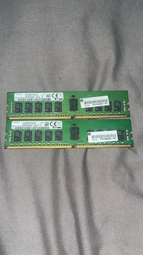 2x Samsung 16GB server RAM module