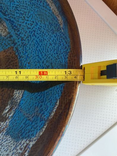 Platter - beautiful colours Approx 13 inches in width