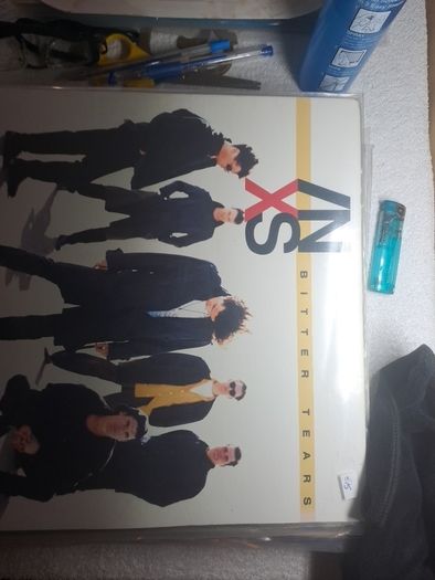 vinyl INXS 12" single.Bitter tears.