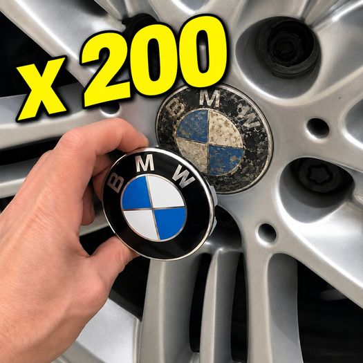 ( x 200 caps) BMW Centre Caps (FREE POST)