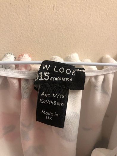 Floral top (age 12-13)
