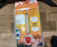 10 litre water container, expandable