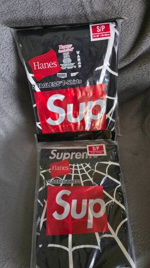 Supreme T-shirt & Boxers Hanes Spider-man