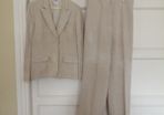 George Rech Synonyme Linen Trouser Suit Size 42 (14)