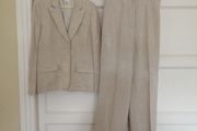 George Rech Synonyme Linen Trouser Suit Size 42 (14)