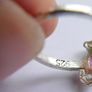 926 Sterling Silver Ring size L1/2 - 1,9g Image 8