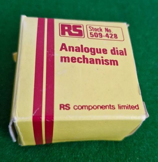 RS Stock no 509-428 analogue Dial Mechanism