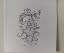 Baby Tilda - Magnolia Rubber Stamp