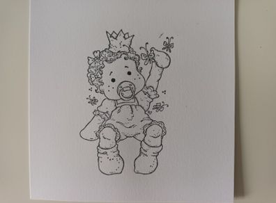 Baby Tilda - Magnolia Rubber Stamp