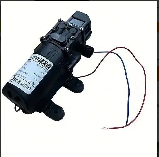 High-Pressure 130PSI Water Pump - Easy Install, Self-Priming, 6L/Min Flow