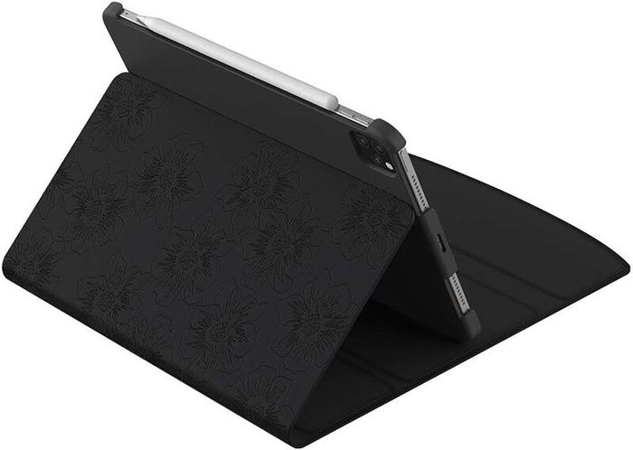 Kate Spade New York Envelope Folio Compatible with Apple iPad Pro 11" & Apple iPad Air (4th Generation) - Reverse Hollyhock/Black