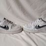 nike air force ones size 5.5 eu 38.5 white leather in excellent condition Image 4