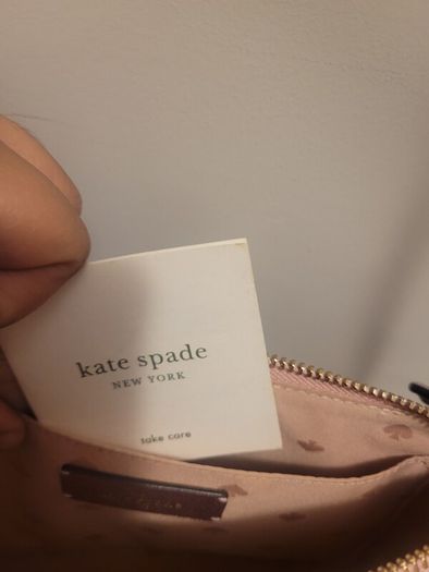 Kate Spade Lola Glitter Crossbody Bag  Rose Gold / Pink Sparkle