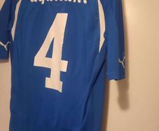 Alberto Aquilani Italy Home Player Edition Jersey SIZE M