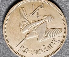 Ireland 1949 Farthing Excellent coin