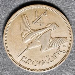 Ireland 1949 Farthing Excellent coin