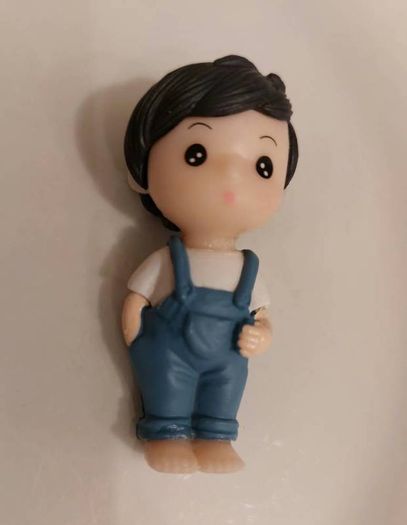 Mini Boys Statue Cake Decorations