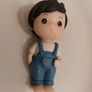 Mini Boys Statue Cake Decorations Image 4
